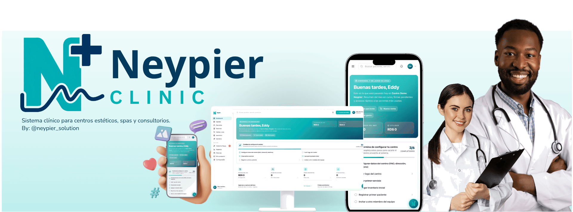 Software clínico para centros estéticos, spas y consultorios médicos en RD